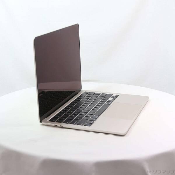 〔中古〕Apple(アップル) MacBook Air 13.6-inch Mid-2022 MLY13J／A Apple M2 8コアCPU_8コアGPU 8GB SSD256GB スターライト 〔26.3 Tahoe〕〔276-ud〕 |  | 03