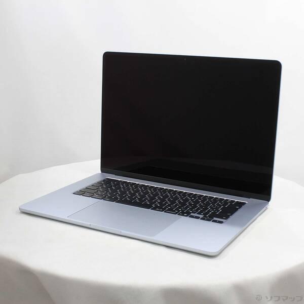 〔中古〕Apple(アップル) MacBook Air 15.3-inch Early-2026 MDVU4J／A Apple M5 10コアCPU_10コアGPU 24GB SSD1TB スカイブルー 〔26.3 Tahoe〕〔344-ud〕 | 