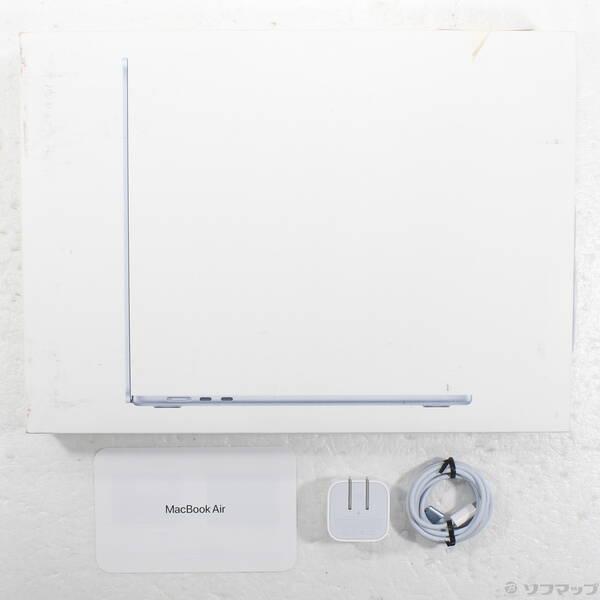 〔中古〕Apple(アップル) MacBook Air 15.3-inch Early-2026 MDVU4J／A Apple M5 10コアCPU_10コアGPU 24GB SSD1TB スカイブルー 〔26.3 Tahoe〕〔344-ud〕 |  | 04