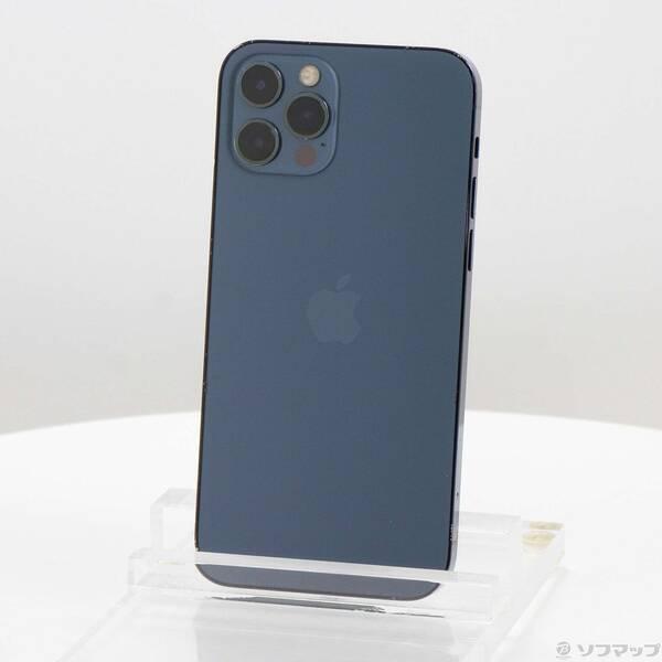 〔中古〕Apple(アップル) iPhone12 Pro 256GB パシフィックブルー MGMD3J／A SIMフリー〔368-ud〕 | 