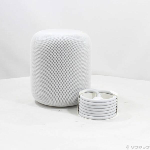 〔中古〕Apple(アップル) HomePod 第1世代 MQHV2J／A ホワイト〔262-ud〕 |  | 01