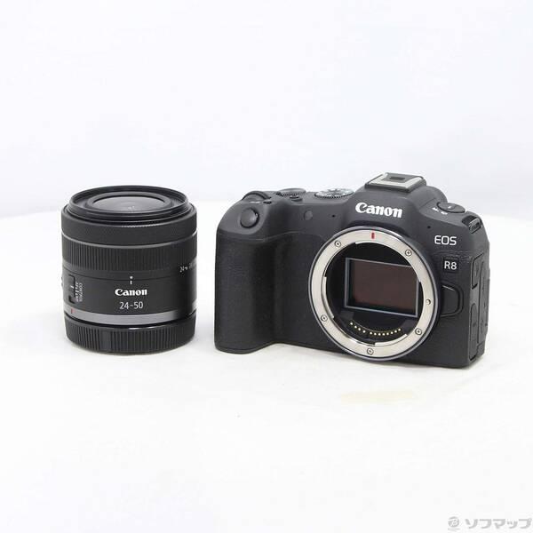 〔中古〕Canon(キヤノン) EOS R8 RF24-50 IS STM レンズキット〔348-ud〕 | 