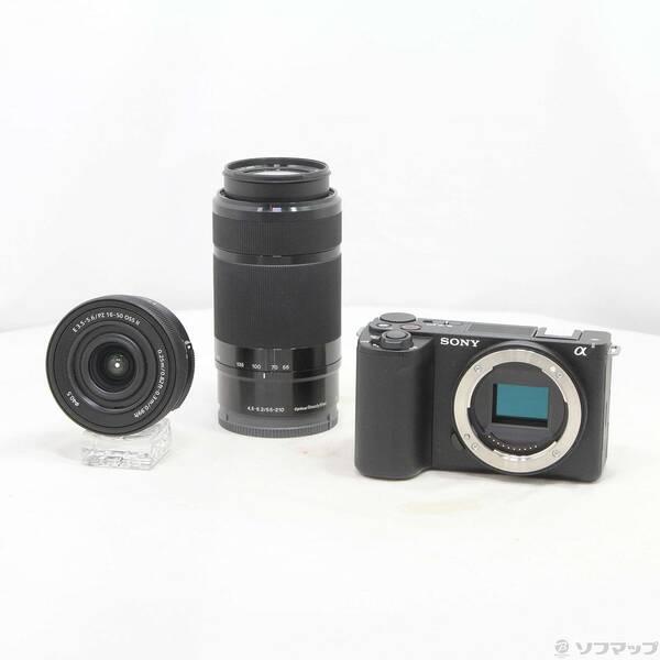 〔中古〕SONY(ソニー) VLOGCAM ZV-E10 II ダブルズームレンズキット ブラック ZV-E10M2X B〔262-ud〕 | 