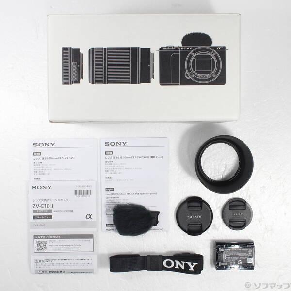 〔中古〕SONY(ソニー) VLOGCAM ZV-E10 II ダブルズームレンズキット ブラック ZV-E10M2X B〔262-ud〕 |  | 05
