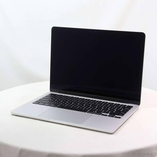〔中古〕Apple(アップル) MacBook Air 13.6-inch Early-2025 MW0W3J／A Apple M4 10コアCPU_8コアGPU 16GB SSD256GB シルバー 〔26.3 Tahoe〕〔262-ud〕 | 