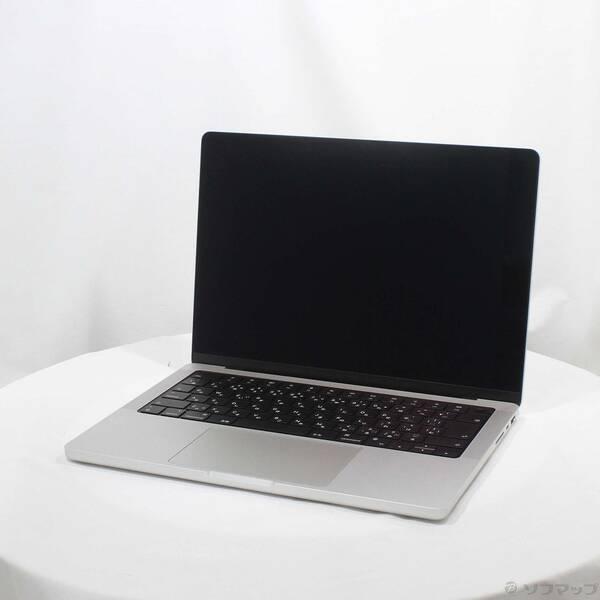 〔中古〕Apple(アップル) MacBook Pro 14.2-inch Late-2021 MKGR3J／A Apple M1 Pro 8コアCPU_14コアGPU 16GB SSD512GB シルバー 〔26.3 Tahoe〕〔251-ud〕 | 