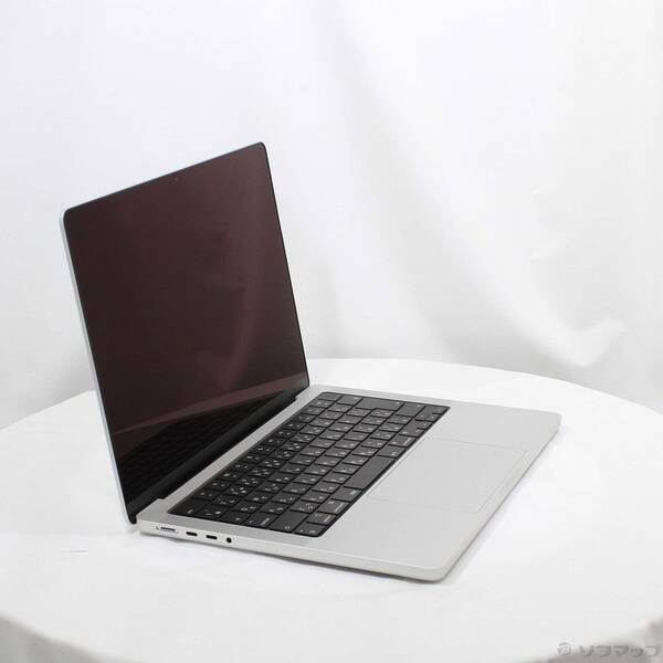 〔中古〕Apple(アップル) MacBook Pro 14.2-inch Late-2021 MKGR3J／A Apple M1 Pro 8コアCPU_14コアGPU 16GB SSD512GB シルバー 〔26.3 Tahoe〕〔251-ud〕 |  | 03