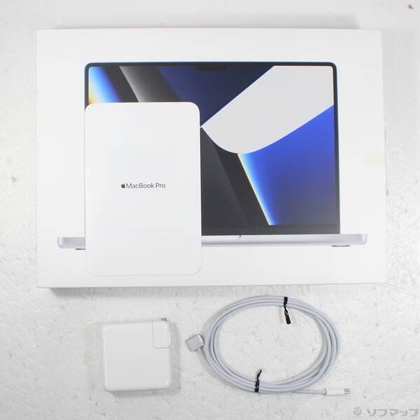〔中古〕Apple(アップル) MacBook Pro 14.2-inch Late-2021 MKGR3J／A Apple M1 Pro 8コアCPU_14コアGPU 16GB SSD512GB シルバー 〔26.3 Tahoe〕〔251-ud〕 |  | 04