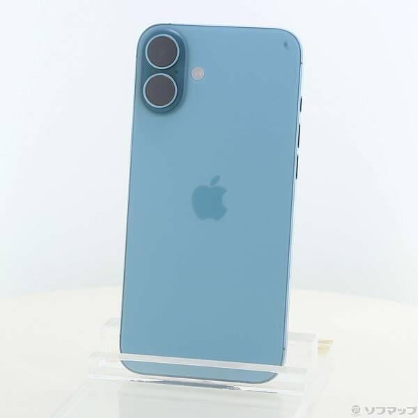 〔中古〕Apple(アップル) iPhone16 Plus 128GB ティール MXVF3J／A SIMフリー〔344-ud〕 | 