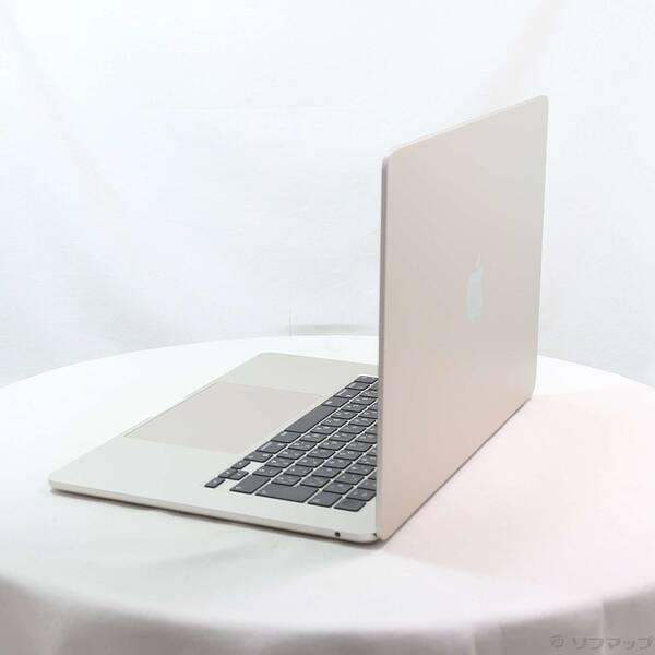 〔中古〕Apple(アップル) MacBook Air 15.3-inch Mid-2023 MQKU3J／A Apple M2 8コアCPU_10コアGPU 8GB SSD256GB スターライト 〔26.3 Tahoe〕〔276-ud〕 |  | 01
