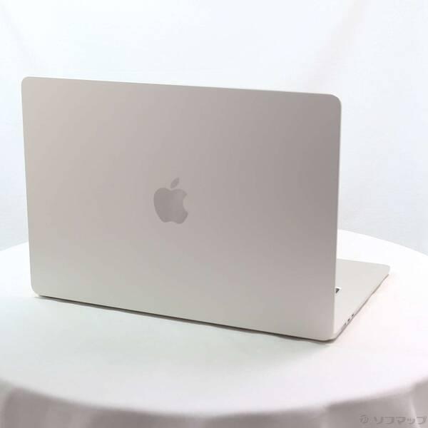 〔中古〕Apple(アップル) MacBook Air 15.3-inch Mid-2023 MQKU3J／A Apple M2 8コアCPU_10コアGPU 8GB SSD256GB スターライト 〔26.3 Tahoe〕〔276-ud〕 |  | 02