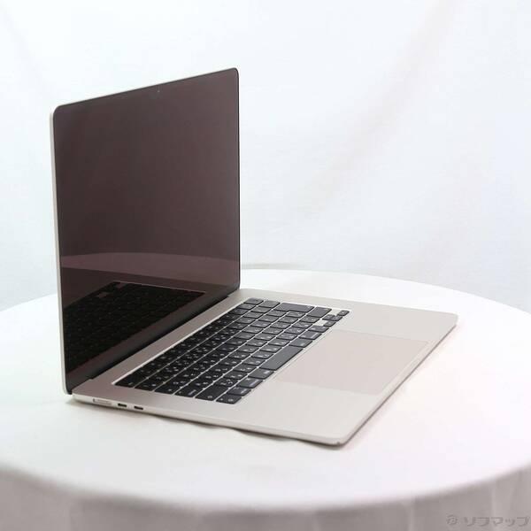 〔中古〕Apple(アップル) MacBook Air 15.3-inch Mid-2023 MQKU3J／A Apple M2 8コアCPU_10コアGPU 8GB SSD256GB スターライト 〔26.3 Tahoe〕〔276-ud〕 |  | 03