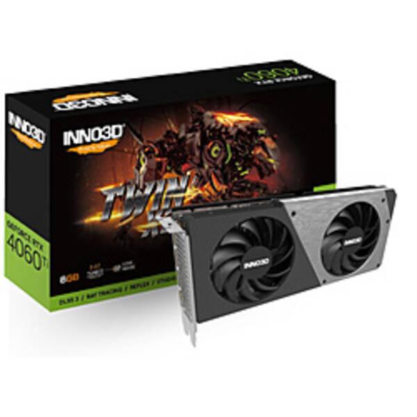 〔中古〕INNO3D(イノスリーディ) GeForce RTX 4060 Ti 8GB TWIN X2 OC N40602-08D6X-173051N〔344-ud〕 | 