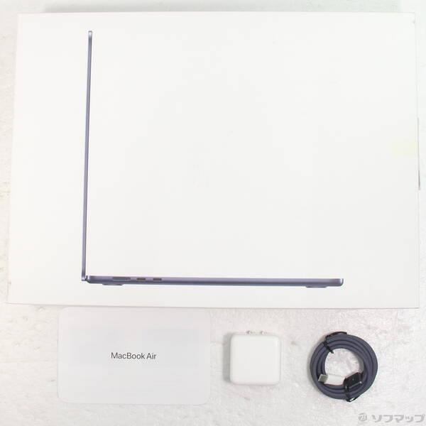〔中古〕Apple(アップル) MacBook Air 15.3-inch Mid-2023 MQKW3J／A Apple M2 8コアCPU_10コアGPU 8GB SSD256GB ミッドナイト 〔26.3 Tahoe〕〔258-ud〕 |  | 04