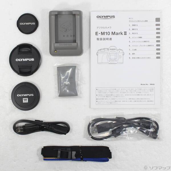 〔中古〕OLYMPUS(オリンパス) OM-D E-M10 Mark III EZダブルズームキット ブラック〔198-ud〕 |  | 05