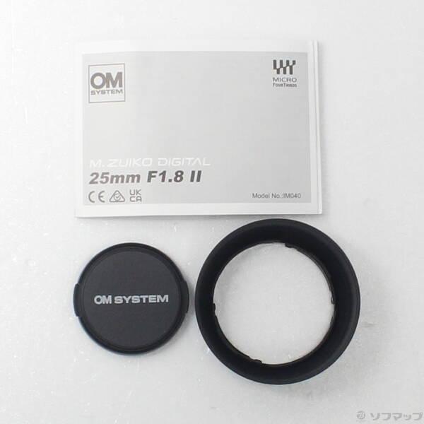 〔中古〕OM SYSTEM M.ZUIKO DIGITAL 25mm F1.8 II〔262-ud〕 |  | 04