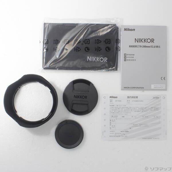 〔中古〕Nikon(ニコン) 〔展示品〕 NIKKOR Z 70-200mm f／2.8 VR S〔262-ud〕 |  | 04