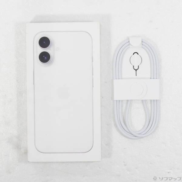 〔中古〕Apple(アップル) iPhone16 128GB ホワイト MYDR3J／A SIMフリー〔262-ud〕 |  | 04