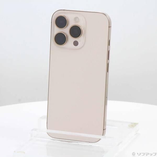 〔中古〕Apple(アップル) iPhone16 Pro 256GB デザートチタニウム MYN23J／A SIMフリー〔377-ud〕 | 