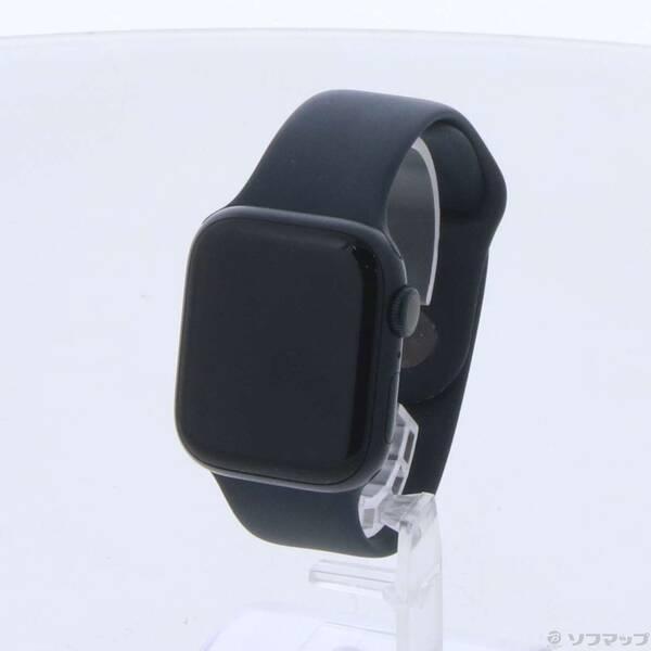 〔中古〕Apple(アップル) Apple Watch Series 8 GPS 41mm ミッドナイトアルミニウムケース ミッドナイトスポーツバンド〔258-ud〕 | 