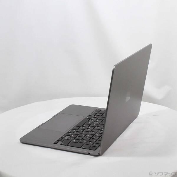 〔中古〕Apple(アップル) MacBook Air 13.6-inch Mid-2022 MLXW3J／A Apple M2 8コアCPU_8コアGPU 16GB SSD256GB スペースグレイ 〔26.3 Tahoe〕〔258-ud〕 |  | 01
