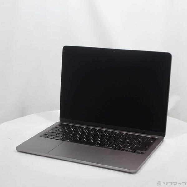 〔中古〕Apple(アップル) MacBook Air 13.6-inch Mid-2022 MLXW3J／A Apple M2 8コアCPU_8コアGPU 16GB SSD256GB スペースグレイ 〔26.1 Tahoe〕〔344-ud〕 | 