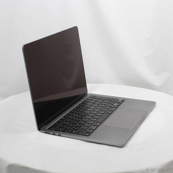 〔中古〕Apple(アップル) MacBook Air 13.6-inch Mid-2022 MLXW3J／A Apple M2 8コアCPU_8コアGPU 16GB SSD256GB スペースグレイ 〔26.3 Tahoe〕〔377-ud〕 |  | 03
