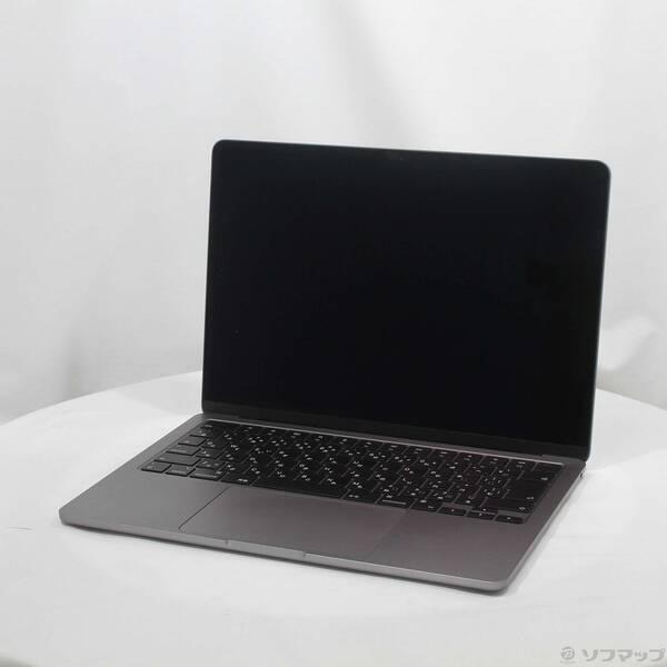 〔中古〕Apple(アップル) MacBook Air 13.6-inch Mid-2022 MLXW3J／A Apple M2 8コアCPU_8コアGPU 16GB SSD256GB スペースグレイ 〔26.3 Tahoe〕〔198-ud〕 | 
