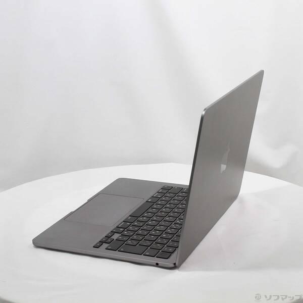 〔中古〕Apple(アップル) MacBook Air 13.6-inch Mid-2022 MLXW3J／A Apple M2 8コアCPU_8コアGPU 16GB SSD256GB スペースグレイ 〔26.3 Tahoe〕〔198-ud〕 |  | 01