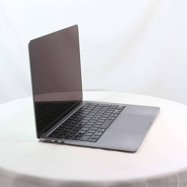 〔中古〕Apple(アップル) MacBook Air 13.6-inch Mid-2022 MLXW3J／A Apple M2 8コアCPU_8コアGPU 16GB SSD256GB スペースグレイ 〔26.3 Tahoe〕〔377-ud〕 |  | 03