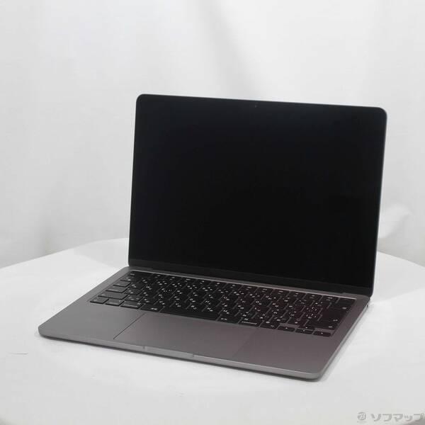 〔中古〕Apple(アップル) MacBook Air 13.6-inch Mid-2022 MLXX3J／A Apple M2 8コアCPU_10コアGPU 24GB SSD512GB スペースグレイ 〔26.3 Tahoe〕〔258-ud〕 | 