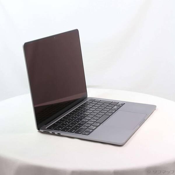 〔中古〕Apple(アップル) MacBook Air 13.6-inch Mid-2022 MLXW3J／A Apple M2 8コアCPU_8コアGPU 16GB SSD256GB スペースグレイ 〔26.3 Tahoe〕〔198-ud〕 |  | 03