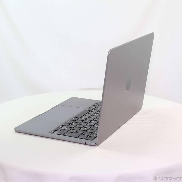 〔中古〕Apple(アップル) MacBook Air 13.6-inch Mid-2022 MLXW3J／A Apple M2 8コアCPU_8コアGPU 16GB SSD256GB スペースグレイ 〔26.3 Tahoe〕〔377-ud〕 |  | 01