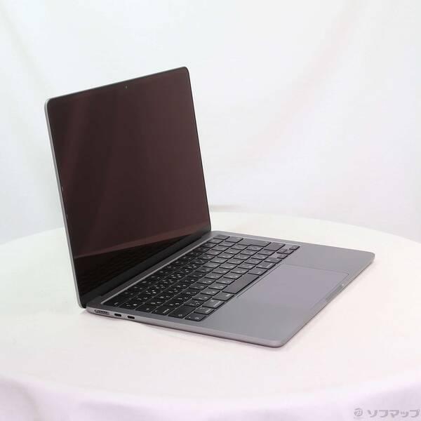 〔中古〕Apple(アップル) MacBook Air 13.6-inch Mid-2022 MLXW3J／A Apple M2 8コアCPU_8コアGPU 16GB SSD256GB スペースグレイ 〔26.3 Tahoe〕〔377-ud〕 |  | 03