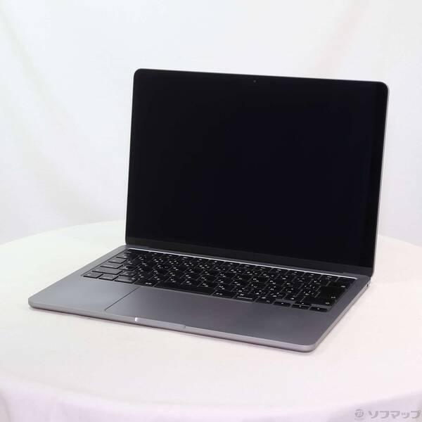 〔中古〕Apple(アップル) MacBook Air 13.6-inch Mid-2022 MLXW3J／A Apple M2 8コアCPU_8コアGPU 16GB SSD256GB スペースグレイ 〔26.3 Tahoe〕〔258-ud〕 | 
