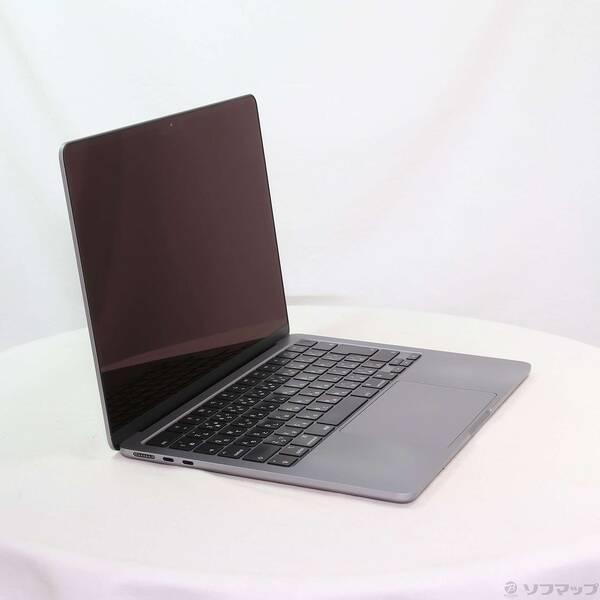 〔中古〕Apple(アップル) MacBook Air 13.6-inch Mid-2022 MLXW3J／A Apple M2 8コアCPU_8コアGPU 16GB SSD256GB スペースグレイ 〔26.3 Tahoe〕〔258-ud〕 |  | 03