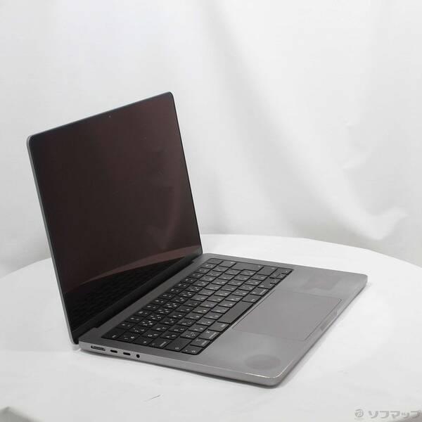 〔中古〕Apple(アップル) MacBook Pro 14.2-inch Late-2021 MKGQ3J／A Apple M1 Pro 10コアCPU_16コアGPU 16GB SSD1TB スペースグレイ 〔26.3 Tahoe〕〔377-ud〕 |  | 03