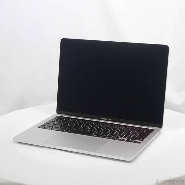 〔中古〕Apple(アップル) MacBook Pro 13.3-inch Mid-2022 MNEQ3J／A Apple M2 8コアCPU_10コアGPU 24GB SSD512GB シルバー 〔26.3 Tahoe〕〔258-ud〕 | 
