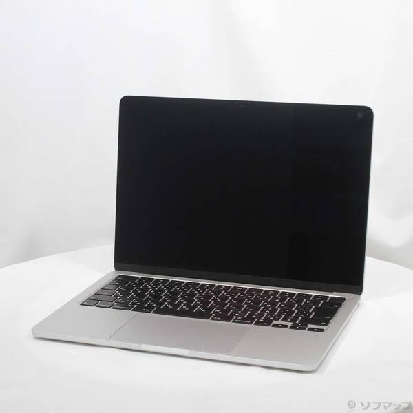 〔中古〕Apple(アップル) MacBook Air 13.6-inch Mid-2022 MLXY3J／A Apple M2 8コアCPU_8コアGPU 16GB SSD512GB シルバー 〔26.3 Tahoe〕〔258-ud〕 | 