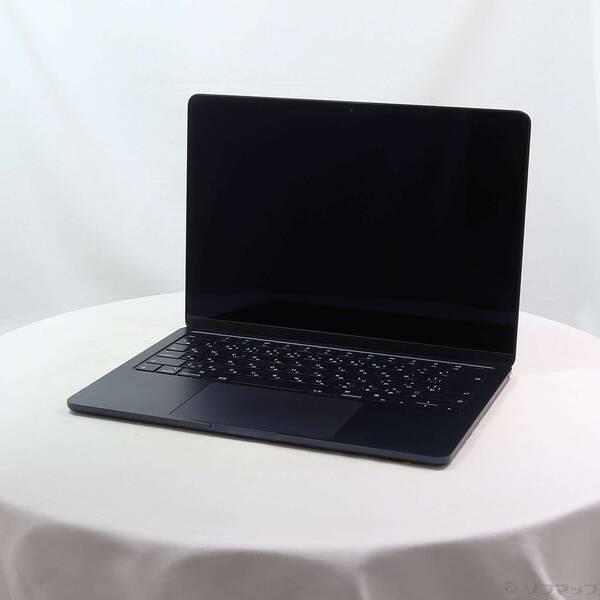 〔中古〕Apple(アップル) MacBook Air 13.6-inch Mid-2022 MLY33J／A Apple M2 8コアCPU_8コアGPU 8GB SSD256GB ミッドナイト 〔26.3 Tahoe〕〔262-ud〕 | 
