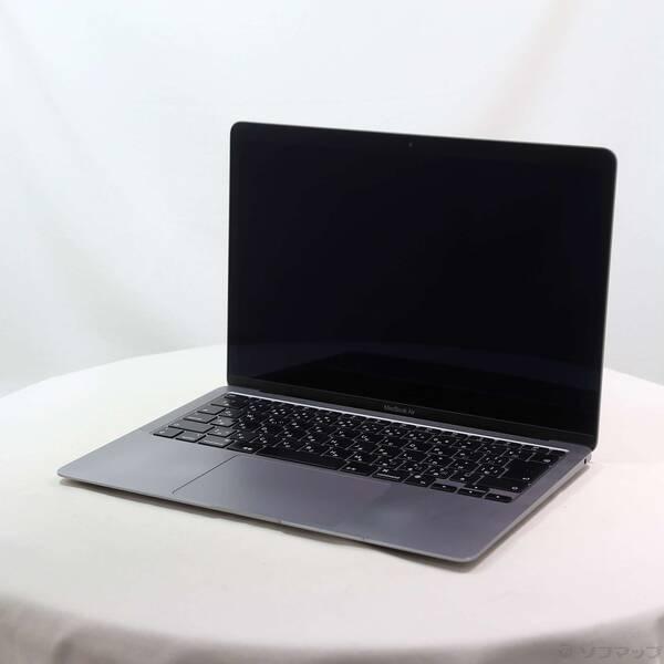 〔中古〕Apple(アップル) MacBook Air 13.3-inch Late-2020 MGN63J／A Apple M1 8コアCPU_7コアGPU 8GB SSD256GB スペースグレイ 〔26.3 Tahoe〕〔258-ud〕 | 