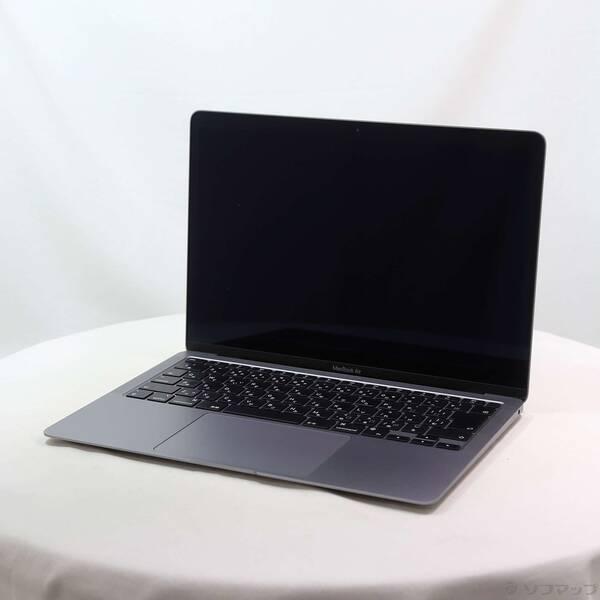〔中古〕Apple(アップル) MacBook Air 13.3-inch Late-2020 MGN63J／A Apple M1 8コアCPU_7コアGPU 8GB SSD256GB スペースグレイ 〔26.3 Tahoe〕〔258-ud〕 | 