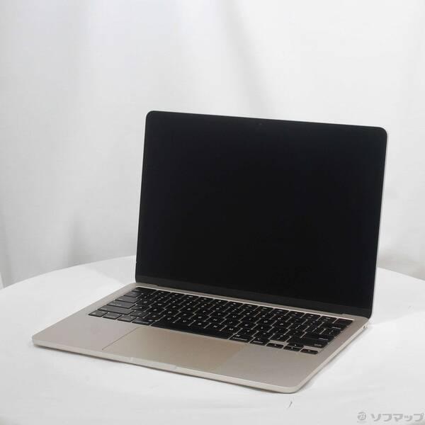 〔中古〕Apple(アップル) MacBook Air 13.6-inch Mid-2022 MLY13J／A Apple M2 8コアCPU_8コアGPU 24GB SSD1TB スターライト 〔26.3 Tahoe〕〔258-ud〕 | 