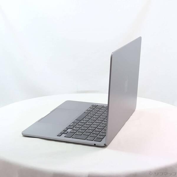 〔中古〕Apple(アップル) MacBook Air 13.6-inch Mid-2022 MLXW3J／A Apple M2 8コアCPU_8コアGPU 16GB SSD256GB スペースグレイ 〔26.3 Tahoe〕〔377-ud〕 |  | 01