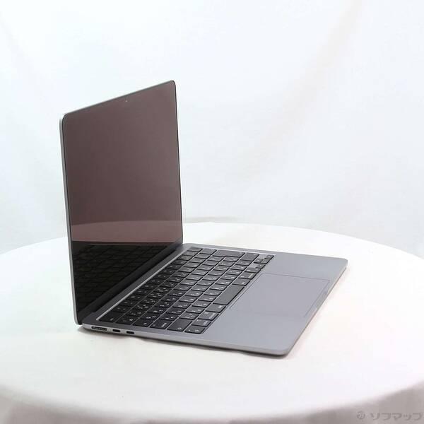 〔中古〕Apple(アップル) MacBook Air 13.6-inch Mid-2022 MLXW3J／A Apple M2 8コアCPU_8コアGPU 16GB SSD256GB スペースグレイ 〔26.3 Tahoe〕〔377-ud〕 |  | 03