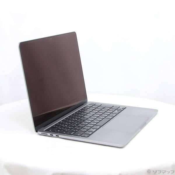 〔中古〕Apple(アップル) MacBook Air 13.6-inch Mid-2022 MLXW3J／A Apple M2 8コアCPU_8コアGPU 16GB SSD256GB スペースグレイ 〔26.3 Tahoe〕〔377-ud〕 |  | 03