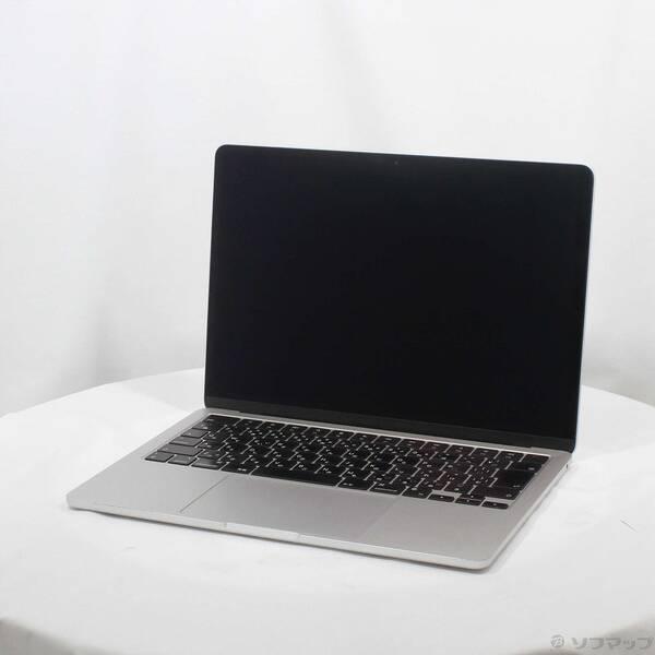 〔中古〕Apple(アップル) MacBook Air 13.6-inch Mid-2022 MLXY3J／A Apple M2 8コアCPU_8コアGPU 16GB SSD256GB シルバー 〔26.3 Tahoe〕〔262-ud〕 | 