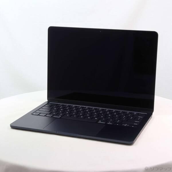 〔中古〕〔展示品〕 MacBook Air 13.6-inch Mid-2022 MLY43J／A Apple M2 8コアCPU_10コアGPU 8GB SSD512GB ミッドナイト 〔26.3 Tahoe〕〔305-ud〕 | 