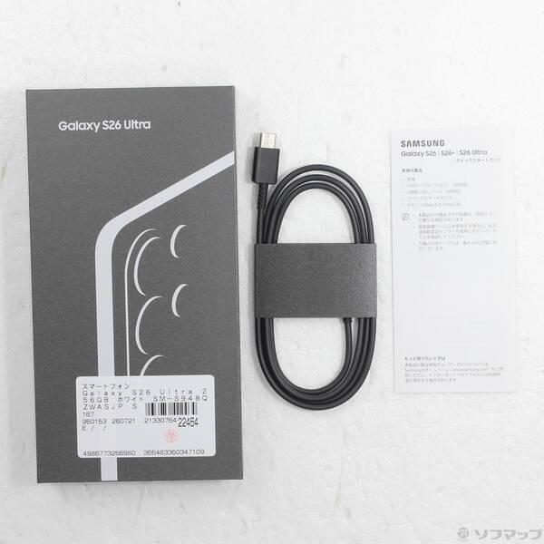 〔中古〕SAMSUNG(サムスン) Galaxy S26 Ultra 256GB ホワイト SM-S948QZWASJP SIMフリー〔262-ud〕 |  | 04