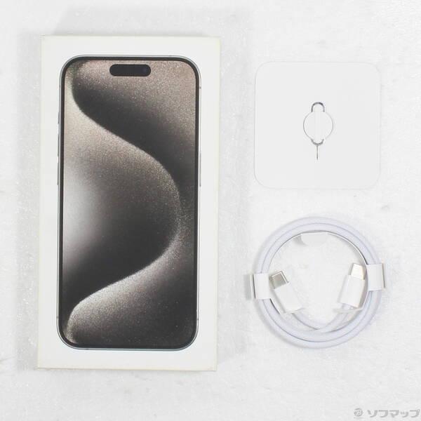 〔中古〕Apple(アップル) iPhone15 Pro 256GB ナチュラルチタニウム MTUF3J／A SIMフリー〔368-ud〕 |  | 04